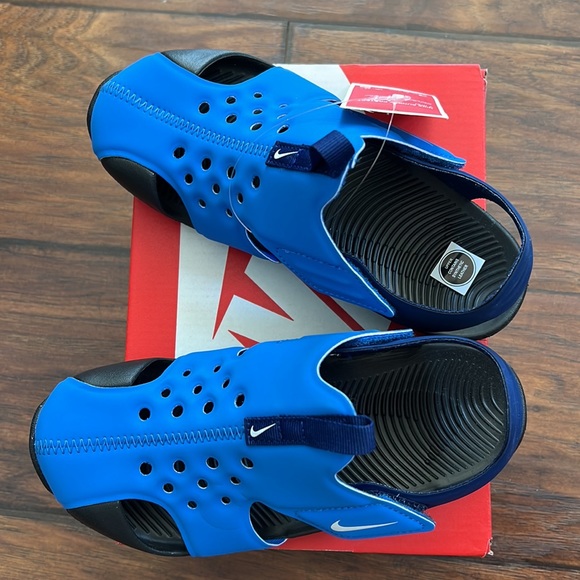 NIB/NWT Nike Sunray Protect 2 Signal Blur/White-Blue - Picture 2 of 10